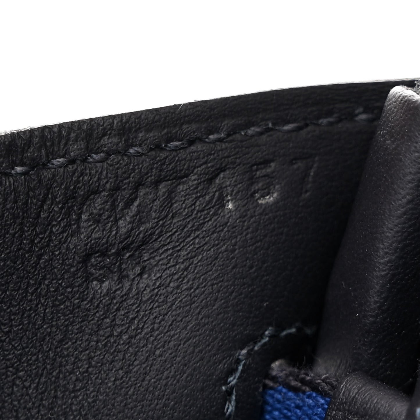 Feutre Swift Go Team Birkin 25 Caban Bleu Nuit