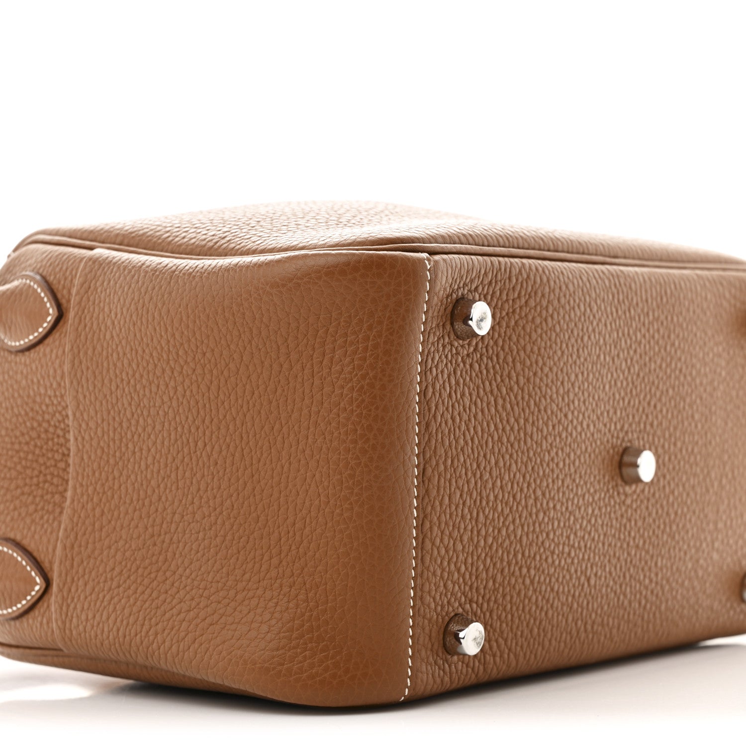 Hermes Taurillon Clemence Lindy 26 Gold 9 of 12