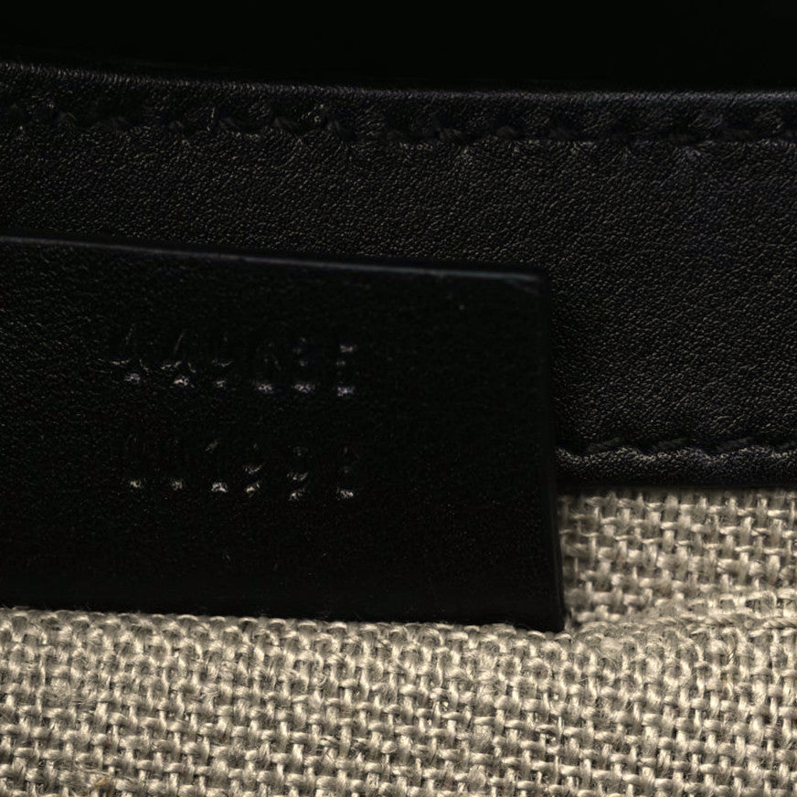 Gucci Microguccissima Medium Emily Chain Shoulder Bag Black 10 of 10