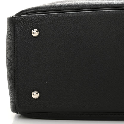 Hermes Taurillon Clemence Victoria II Cabas 35 Black 15 of 15