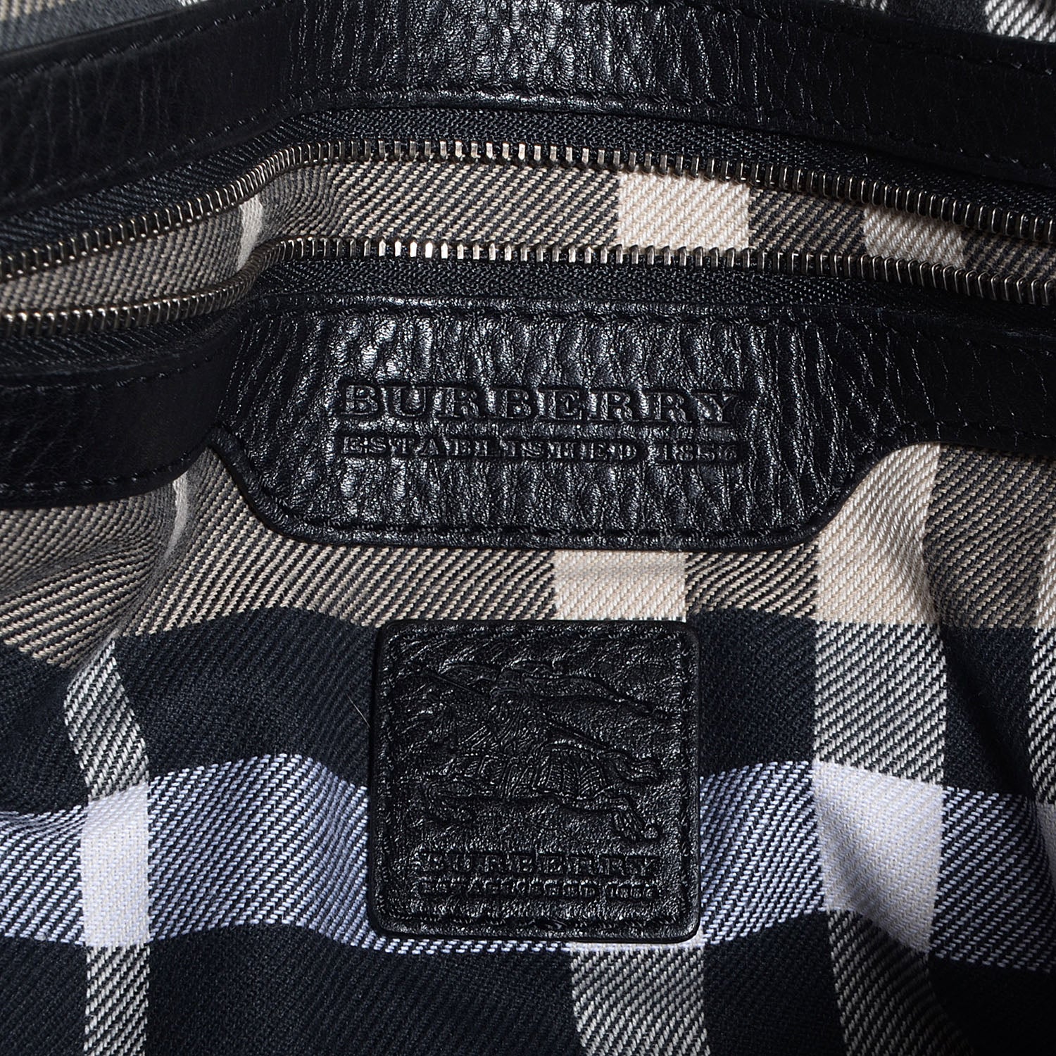Burberry Leather Messenger Bag Black 6 of 11