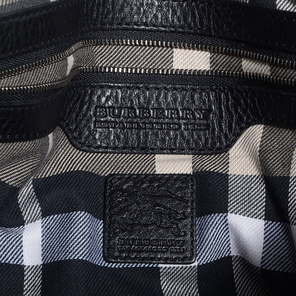 Burberry Leather Messenger Bag Black 6 of 11