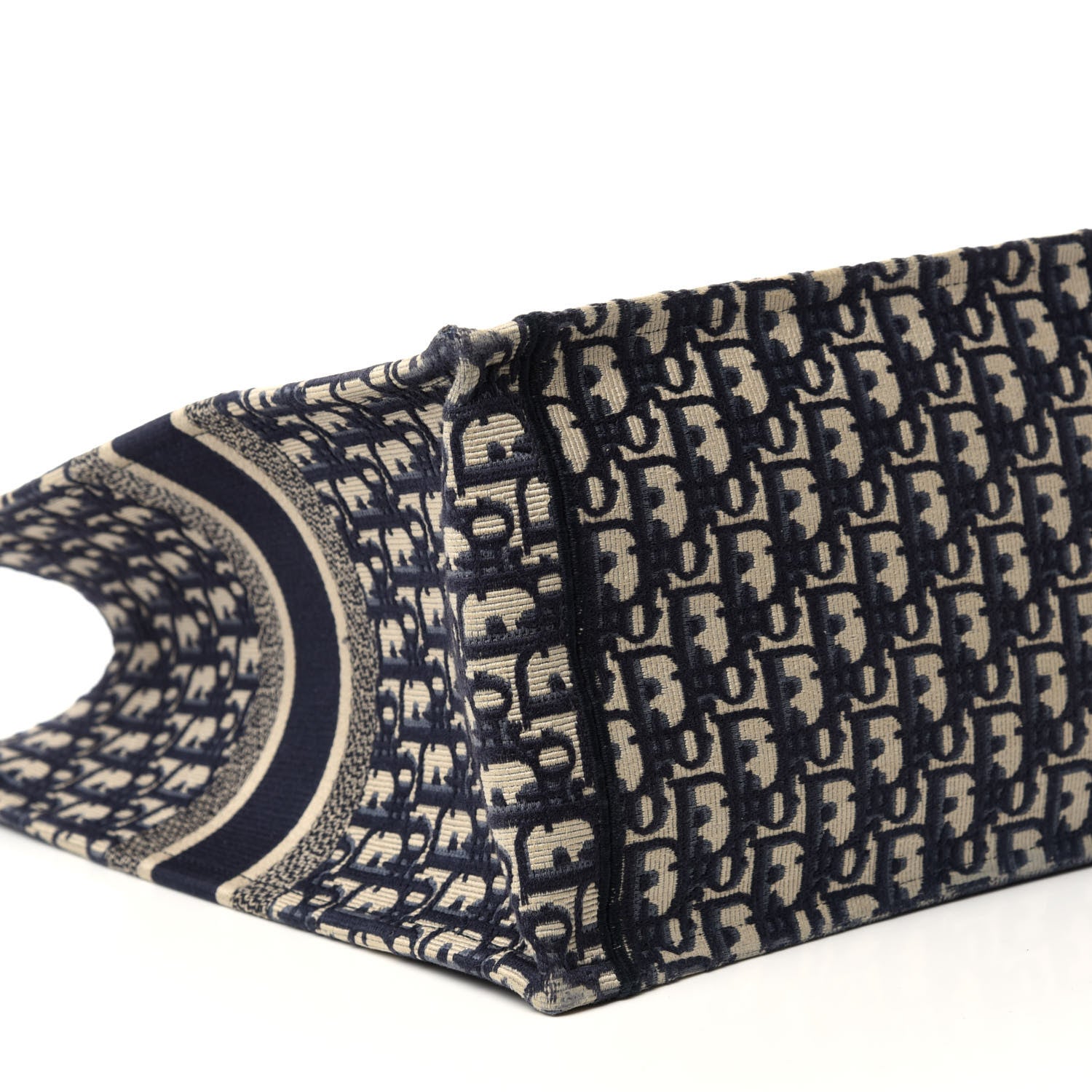 Christian Dior Oblique Book Tote Blue Multicolor 6 of 10