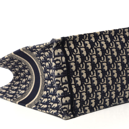 Christian Dior Oblique Book Tote Blue Multicolor 6 of 10