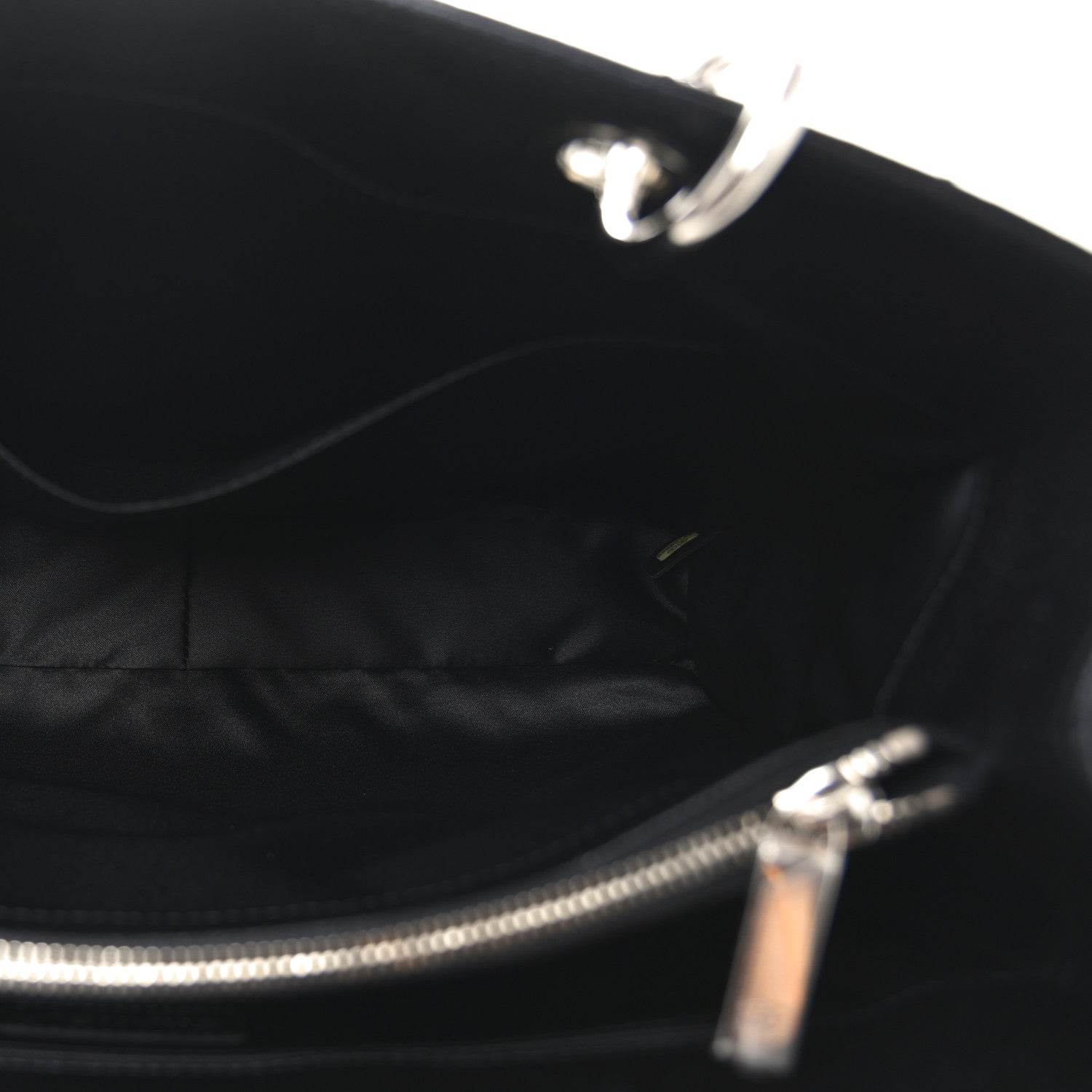 Chanel Caviar Quilted Grand Shopping Tote GST Black 5 of 10