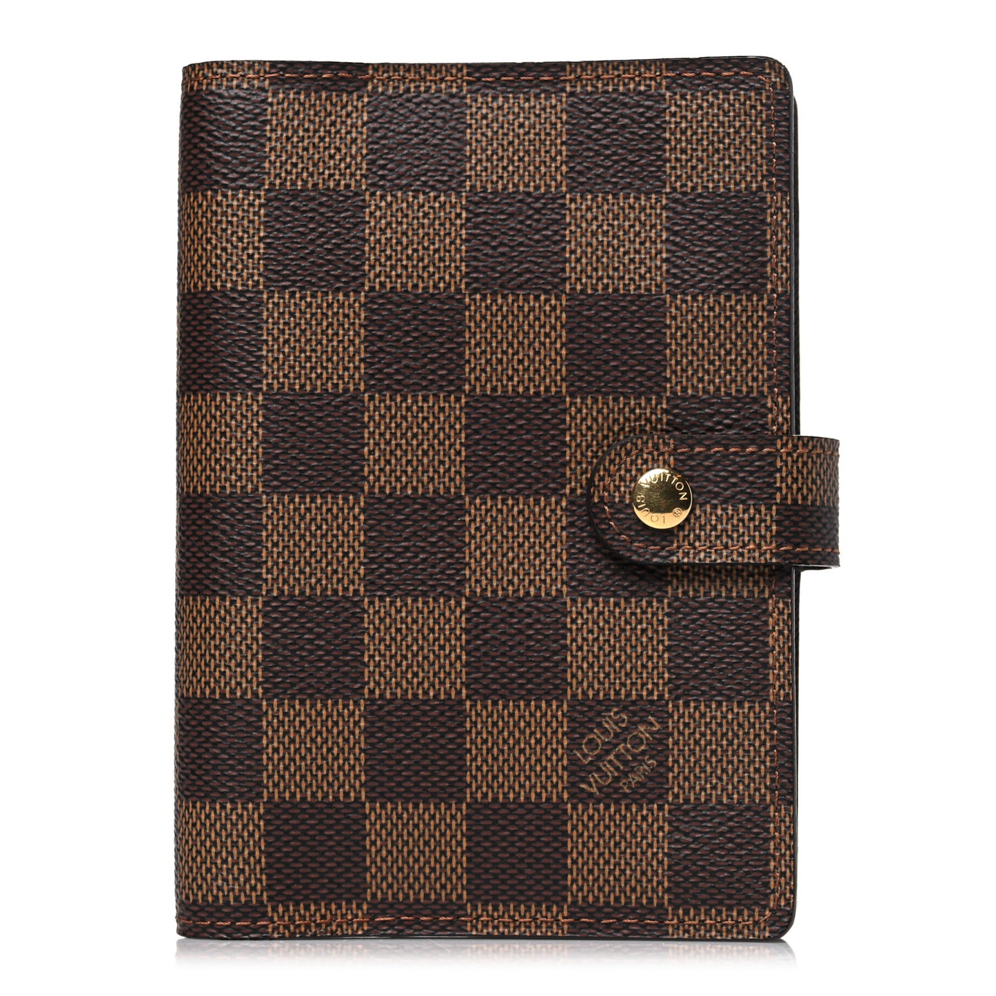 Damier Ebene Small Ring Agenda Cover