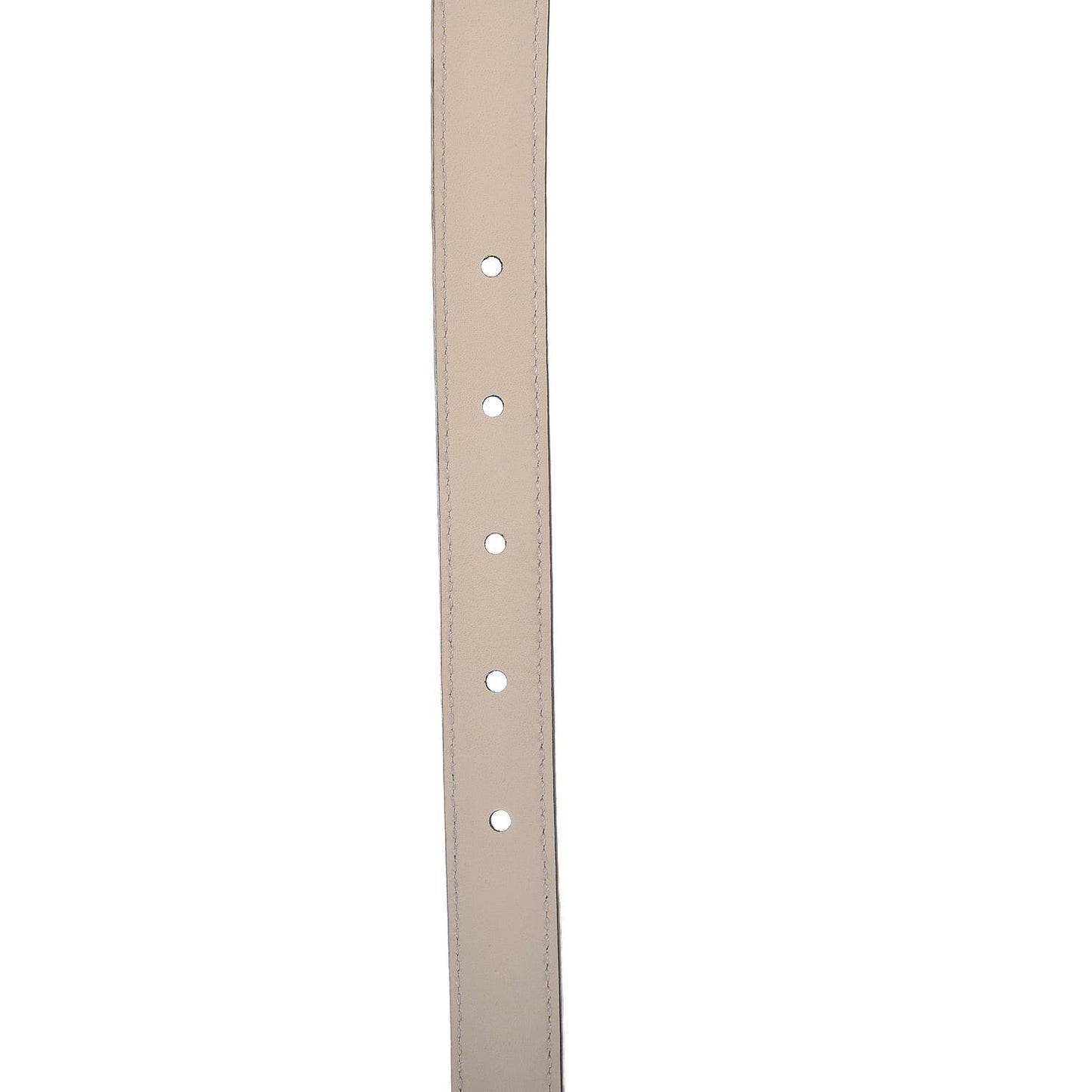 Calfskin Double G 20mm Belt 80 32 Mystic White