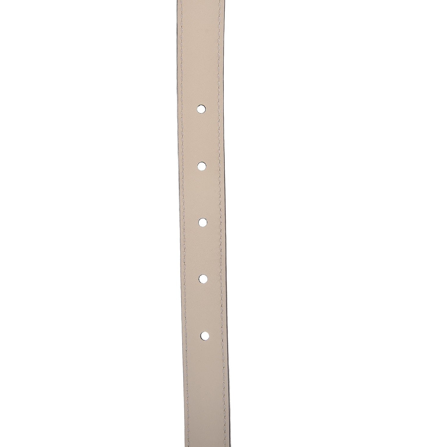Gucci Calfskin Double G 20mm Belt 80 32 Mystic White 6 of 7