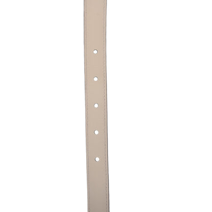 Gucci Calfskin Double G 20mm Belt 80 32 Mystic White 6 of 7