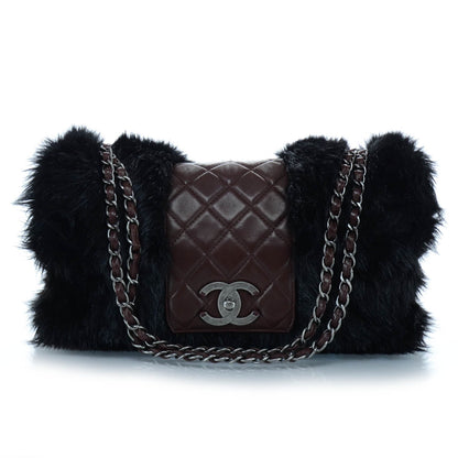 Chanel Fantasy Fur Arctic Flap 1 of 13
