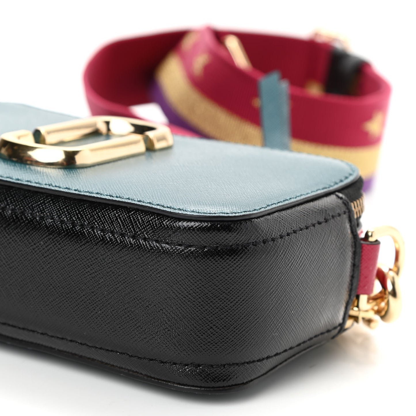 Saffino Small Snapshot Camera Bag Turquoise Multi