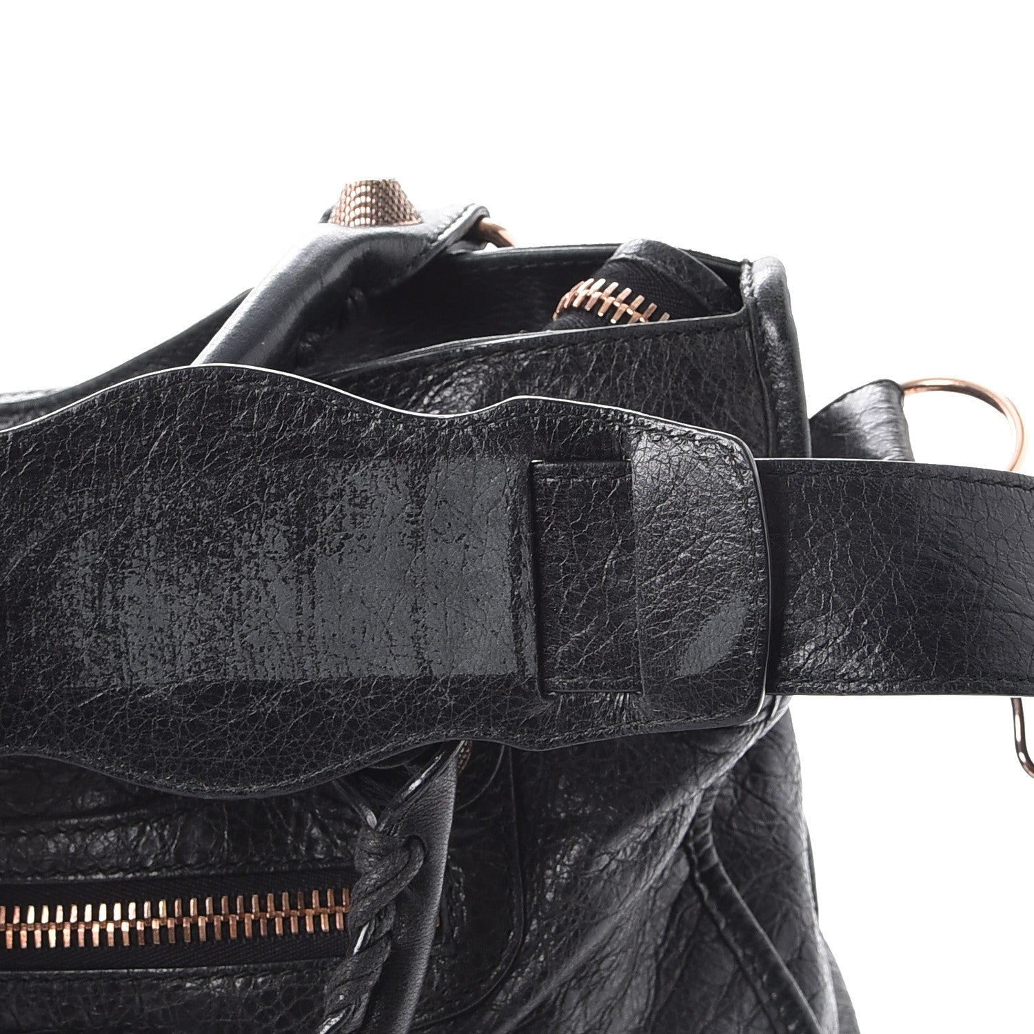 Balenciaga Agneau Giant 21 Rose Gold Hardware City Black 8 of 12