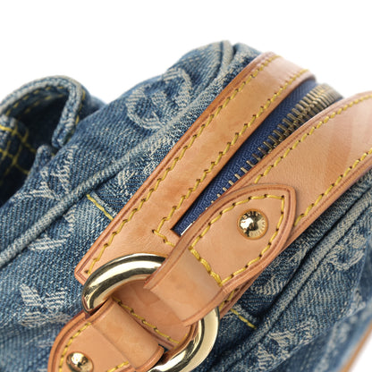 Louis Vuitton Denim Camera Bag Blue 12 of 12