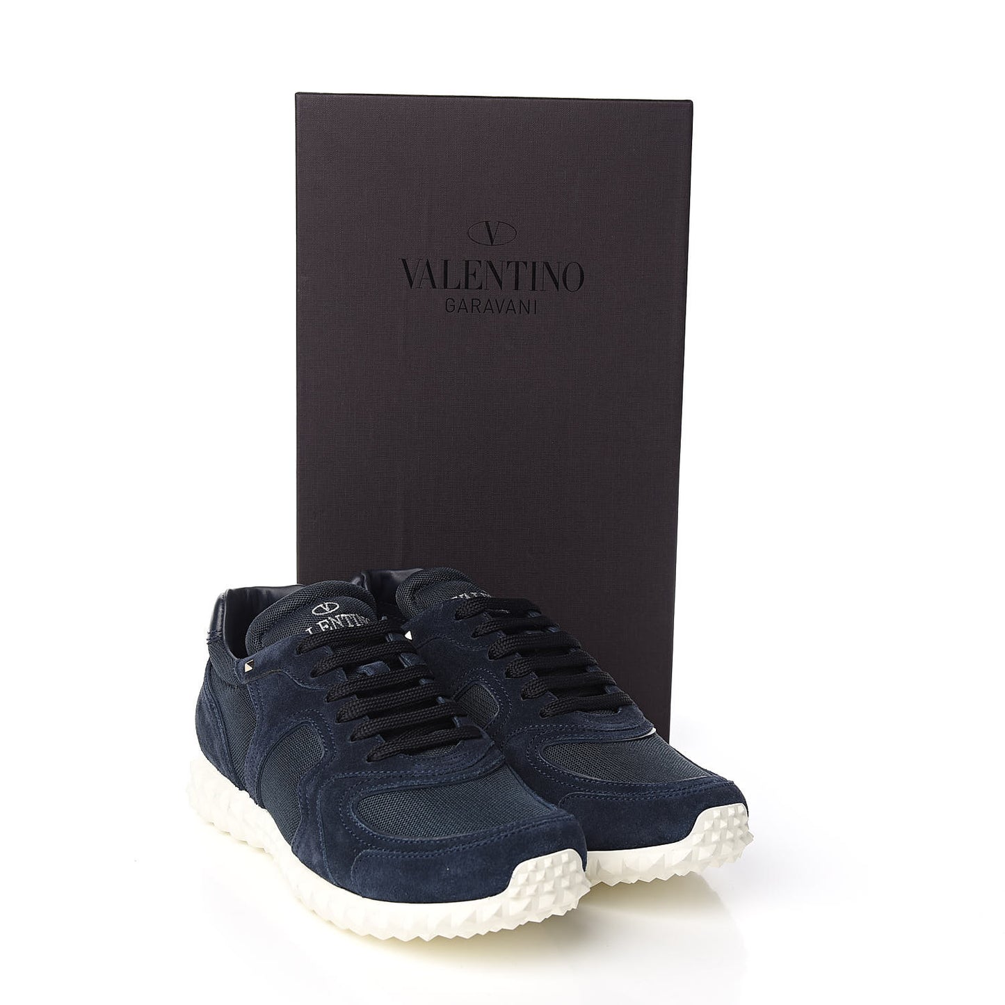 Suede Mesh Mens Soul AM Sneakers 40 Marine