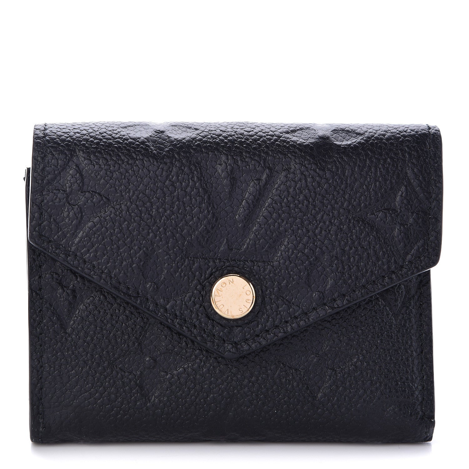 Louis Vuitton Empreinte Zoe Wallet Black 1 of 8