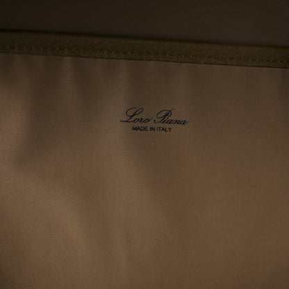 Loro Piana Microfiber Medium Pioneer Backpack  Smoke Tree Salty Capers 6 of 9