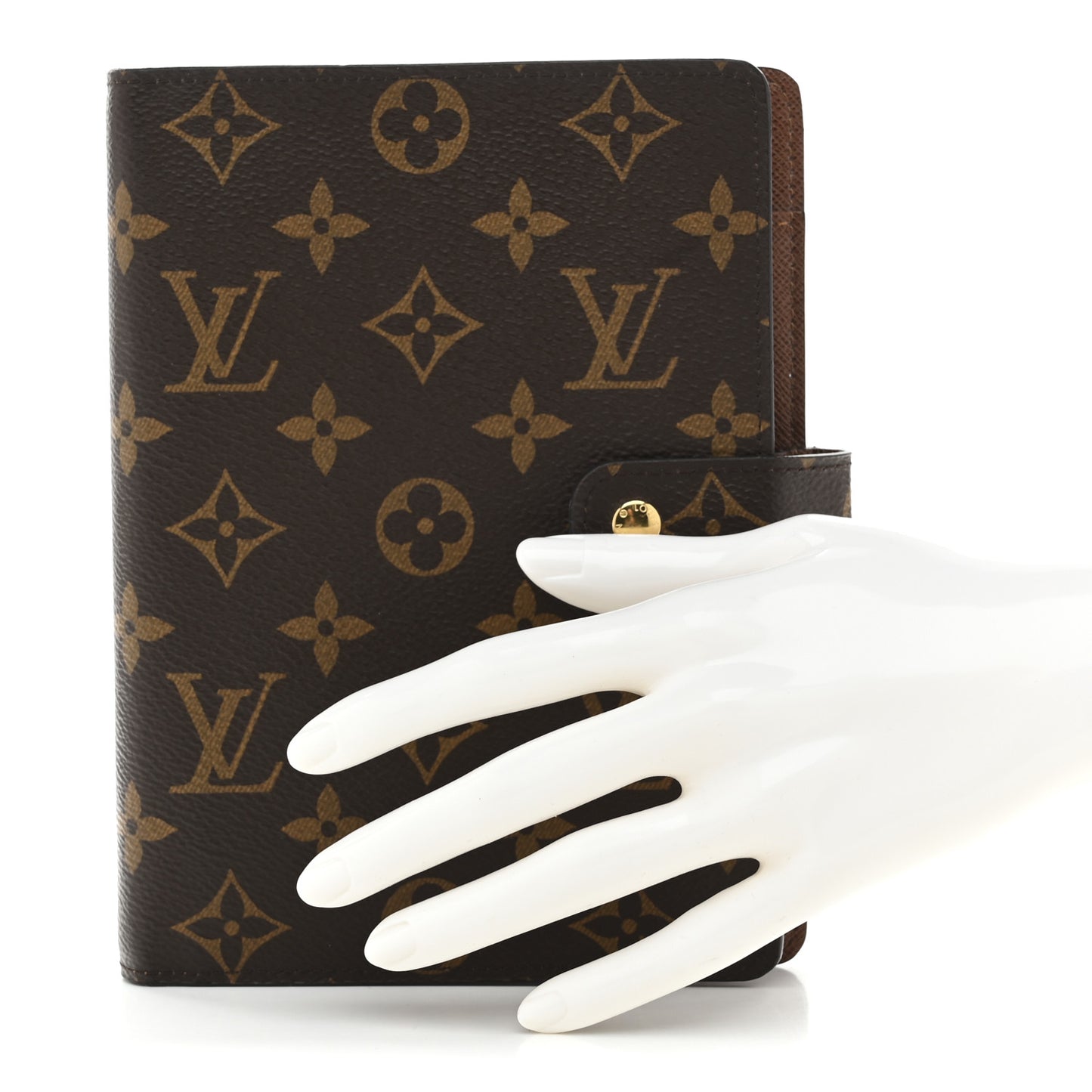 Monogram Medium Ring Agenda Cover