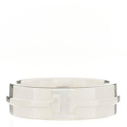 Tiffany Sterling Silver T Wide Ring 52 6 1 of 3