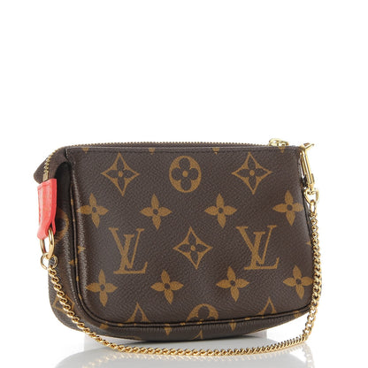 Louis Vuitton Monogram 2015 Christmas Animation Mini Pochette Accessories 3 of 8