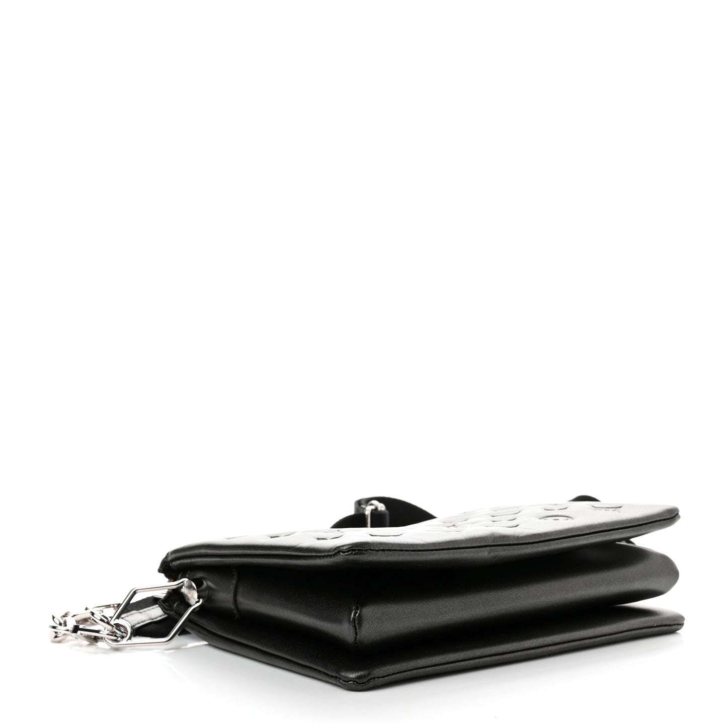 Lambskin Embossed Monogram Coussin PM Anthracite