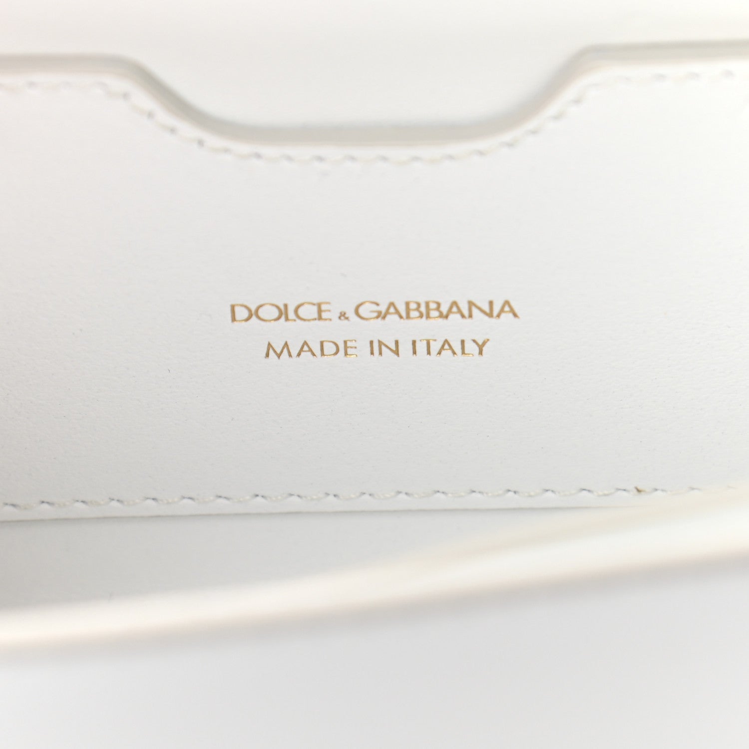 Dolce & Gabbana Calfskin DG Millennials Crossbody Bag White 6 of 9