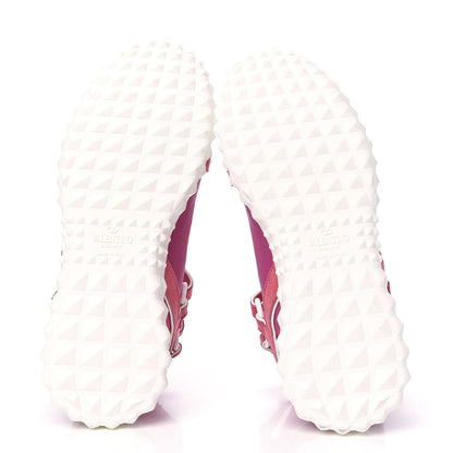 Valentino Garavani Body Tech Knit Free Rockstud Sock High Top Sneakers 37 Shadow Pink Optic White 5 of 8