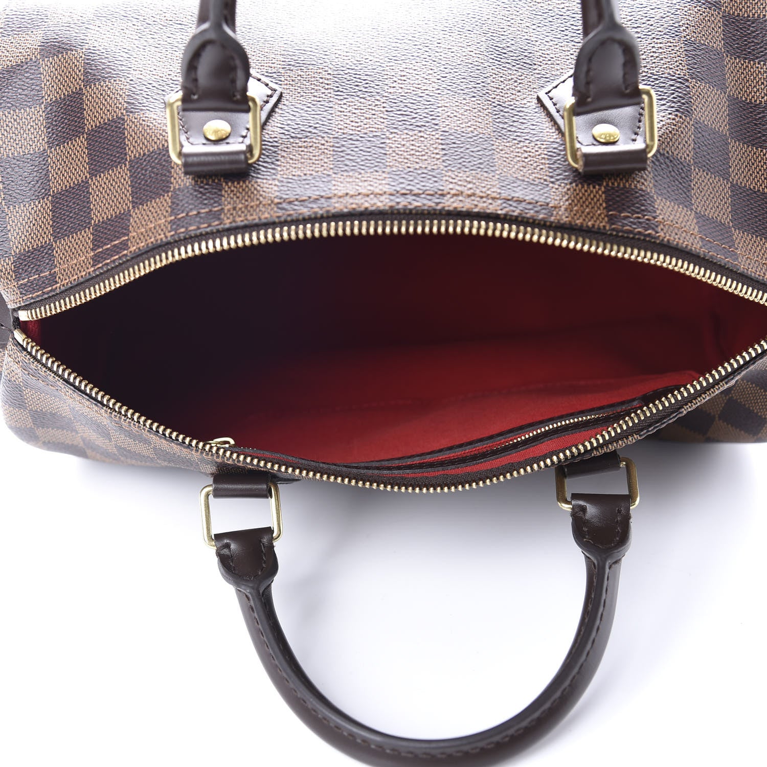 Louis Vuitton Damier Ebene Speedy 30 5 of 10