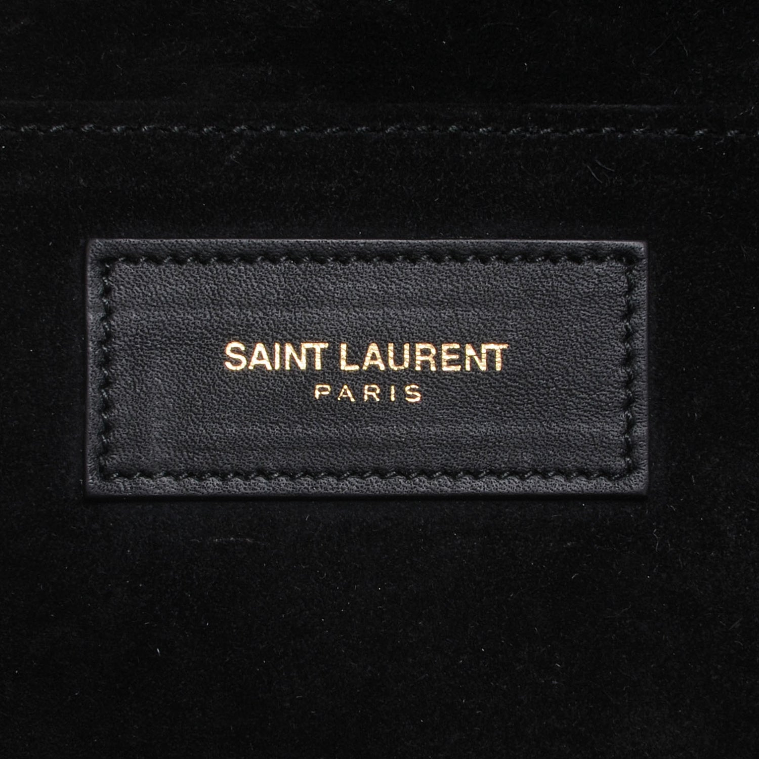 Saint Laurent Leather ChYc Clutch Black 7 of 8