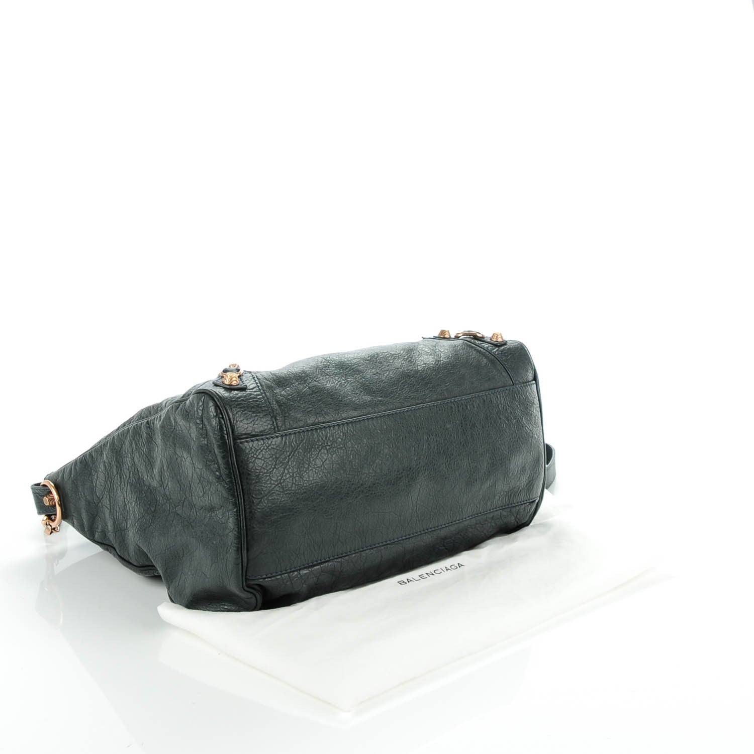 Balenciaga Agneau Giant 12 Rose Gold Hardware Velo Anthracite 4 of 8