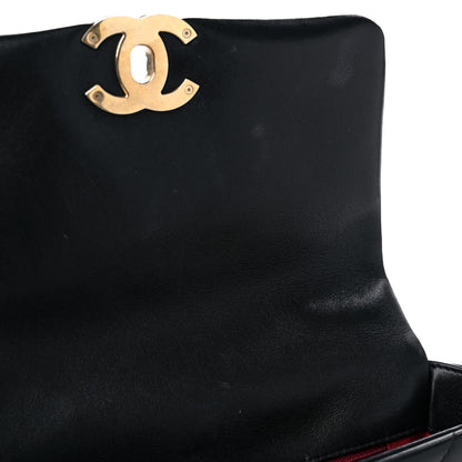 Chanel Goatskin Quilted Medium Chanel 19 Flap Black 11 of 15