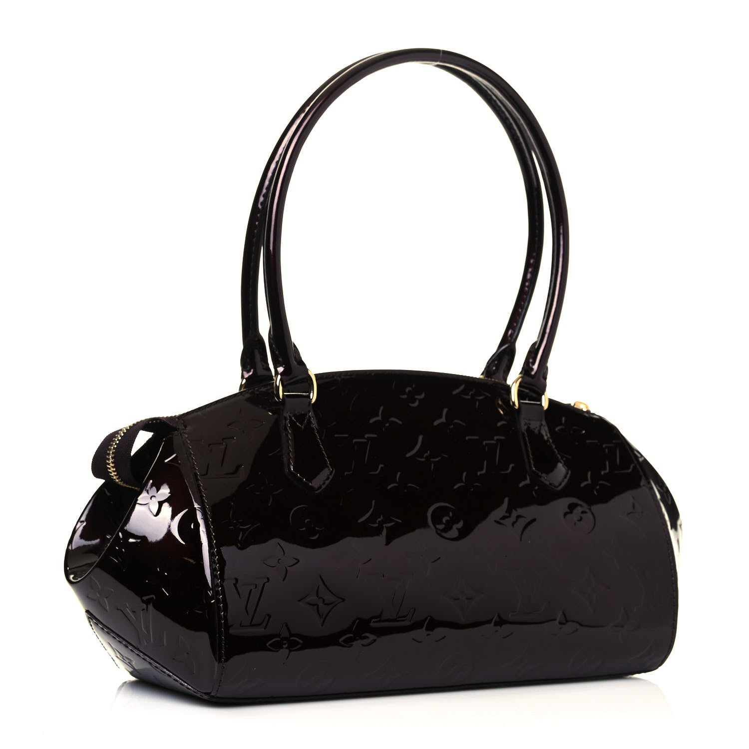 Louis Vuitton Vernis Sherwood PM Amarante 3 of 13