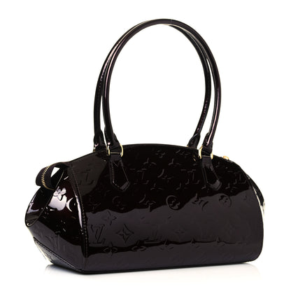 Louis Vuitton Vernis Sherwood PM Amarante 3 of 13