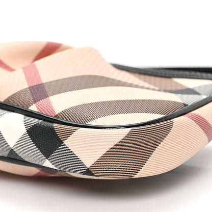 Burberry Nova Check Mini Shoulder Bag Black 11 of 12