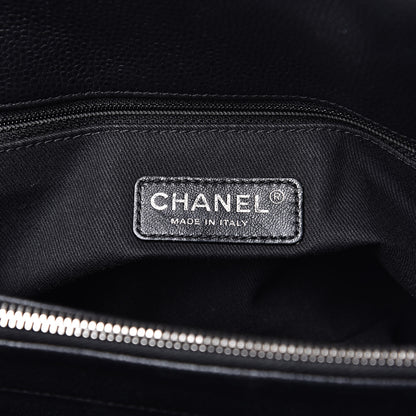 Chanel Caviar Quilted Timeless CC Soft Tote Black 6 of 14