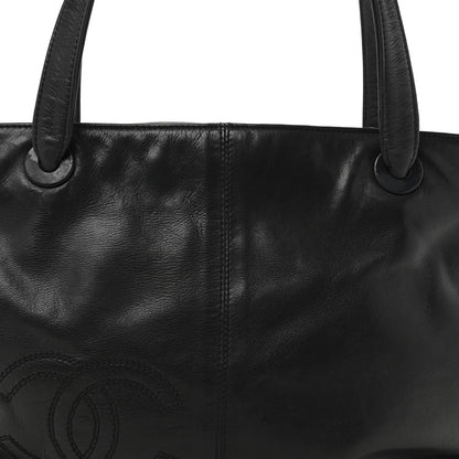 Chanel Lambskin CC Shoulder Bag Black 8 of 13