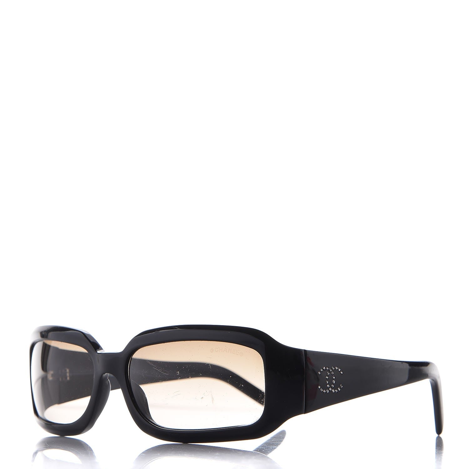 Chanel Crystal CC Sunglasses 5064 Black 1 of 9