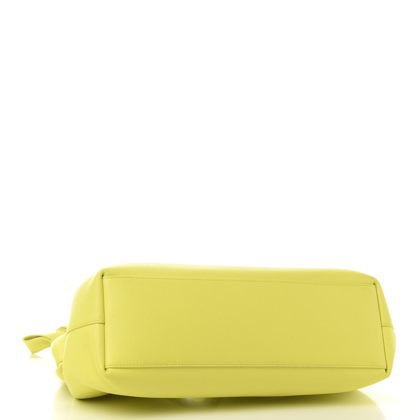 Calfskin Medium The Point Triangle Bag Seagrass