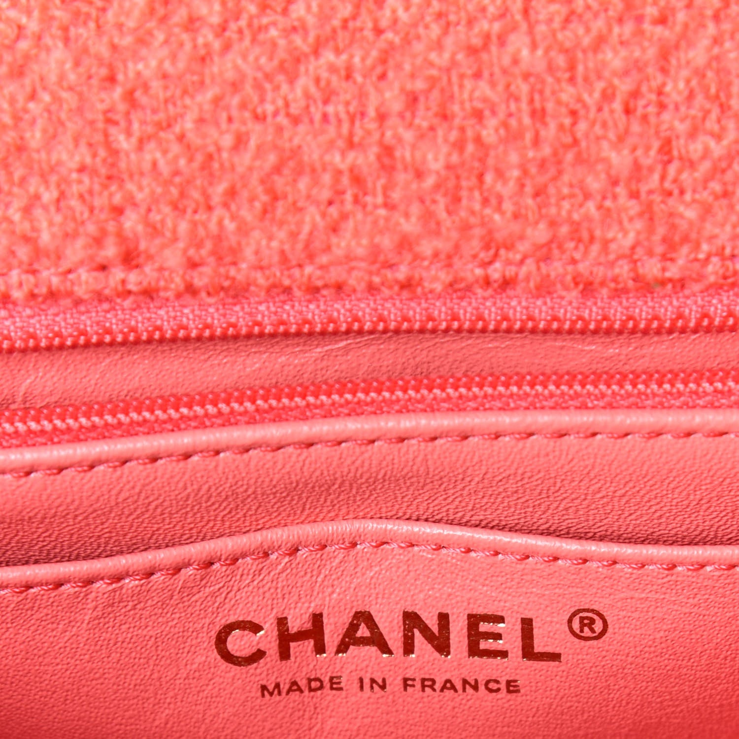 Chanel Tweed Quilted 2.55 Reissue Mini Flap Pink 6 of 9