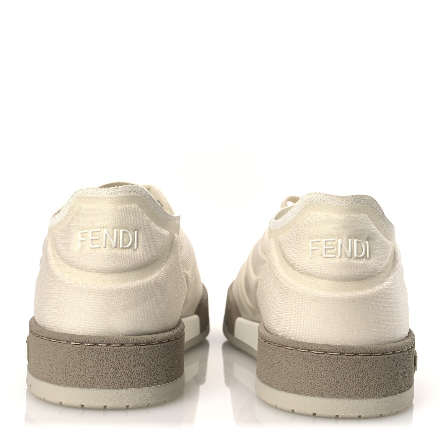 Fendi Fabric Mesh Fendi Match Low Top Sneakers 40 White 17 of 33