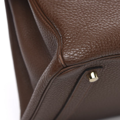 Hermes Togo Birkin 35 Brulee 19 of 19