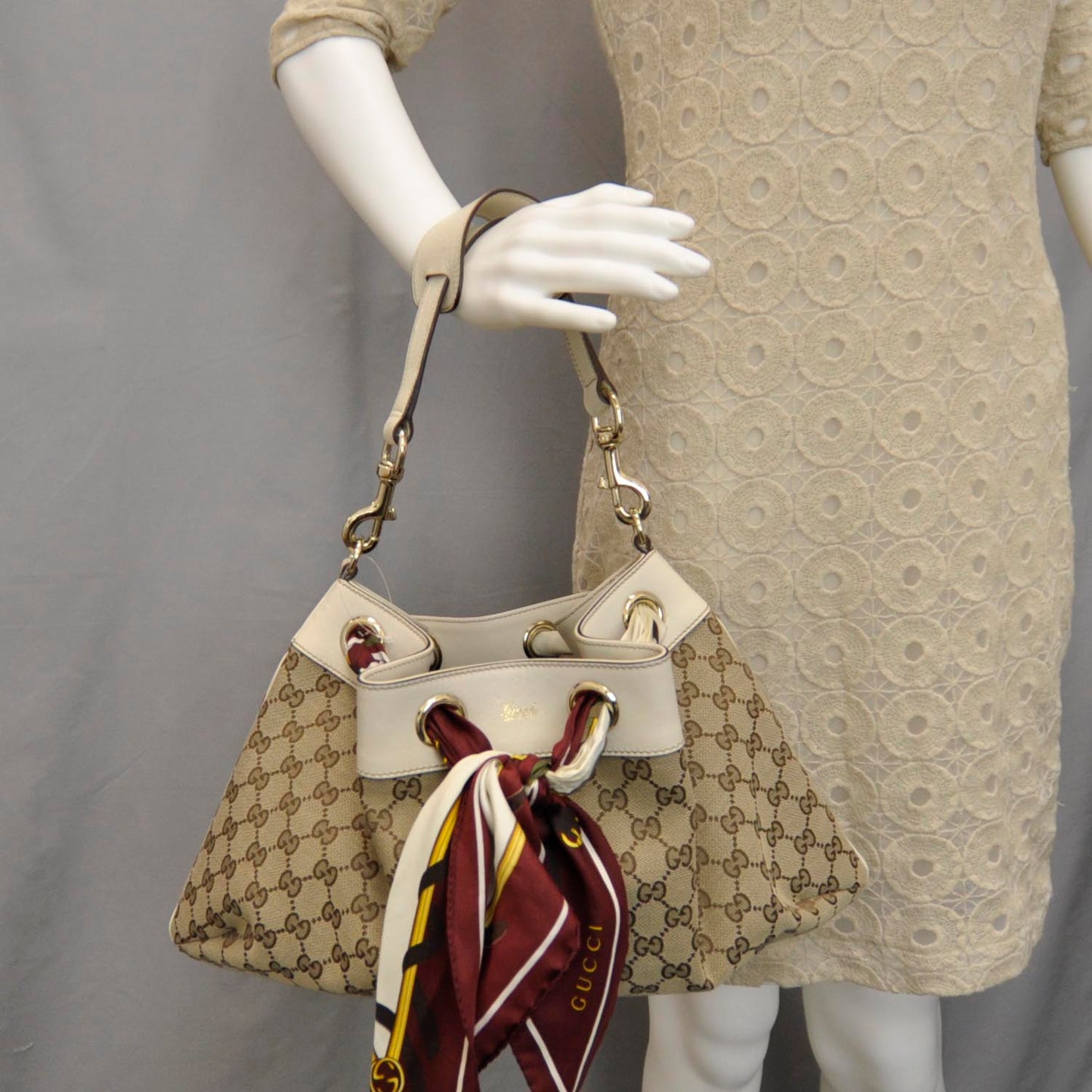 Monogram Positano Hobo