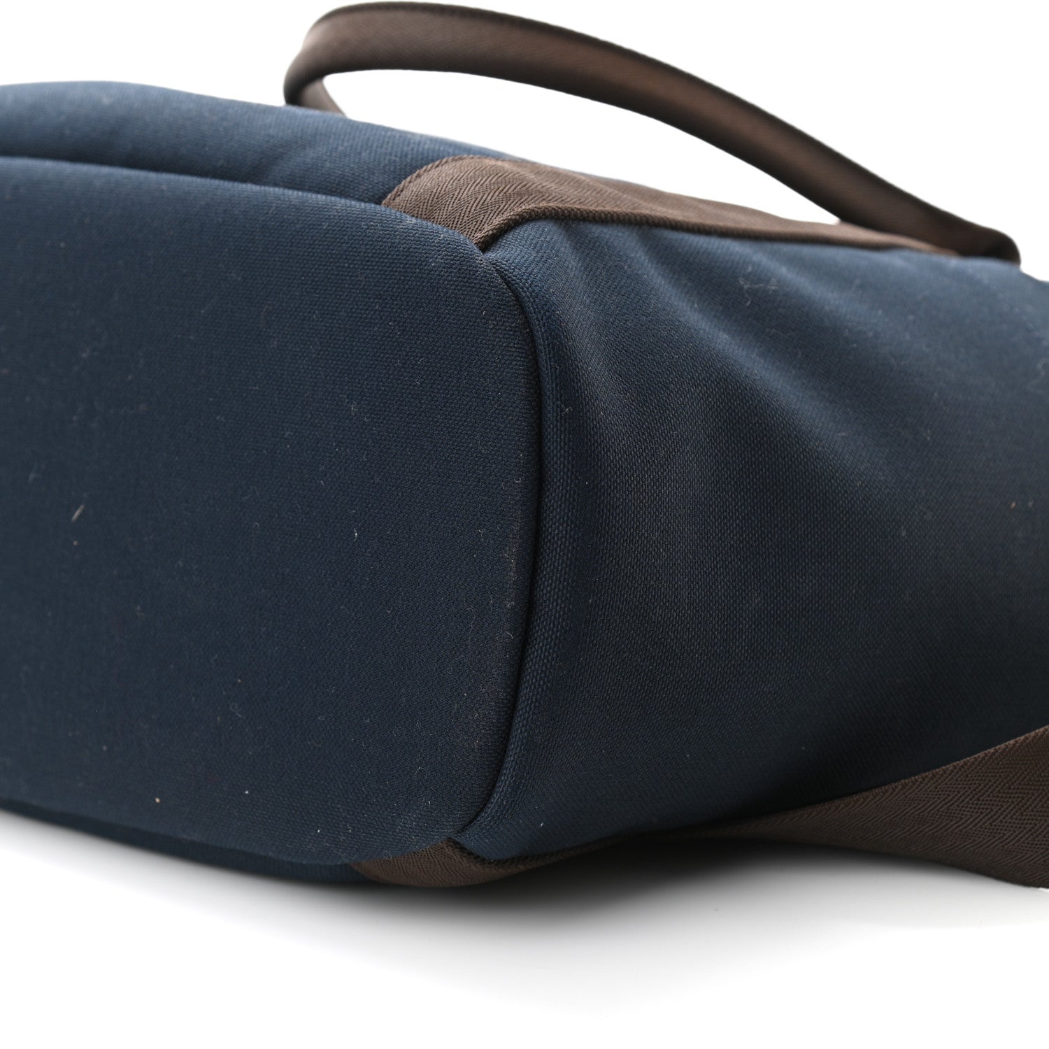 Hermes Canvas The Grooming Bag Bleu Navy Feu 13 of 13