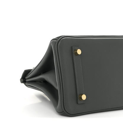 Hermes Evercolor Shoulder Birkin Light 29 Vert Mangrove 9 of 11