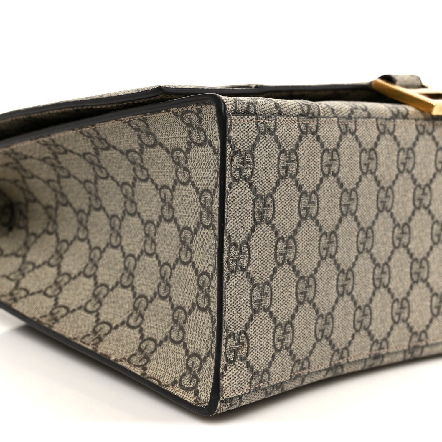 Balenciaga X GUCCI GG Supreme Monogram Medium Hourglass Top Handle Bag Beige Ebony 10 of 11