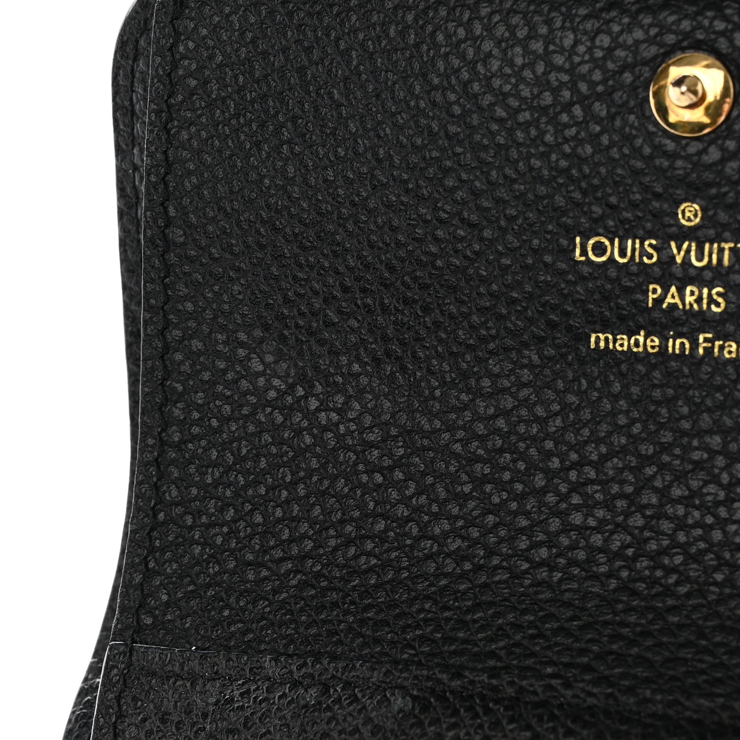 Louis Vuitton Empreinte Pont-Neuf Compact Wallet Black 9 of 11