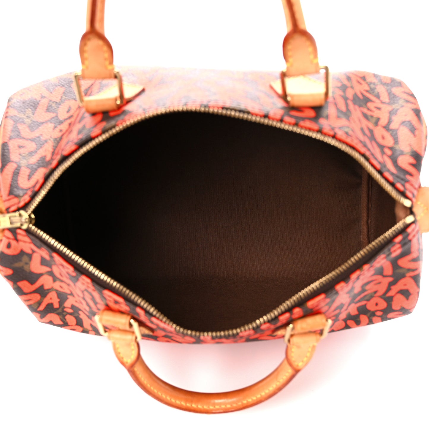 Monogram Graffiti Speedy 30 Orange