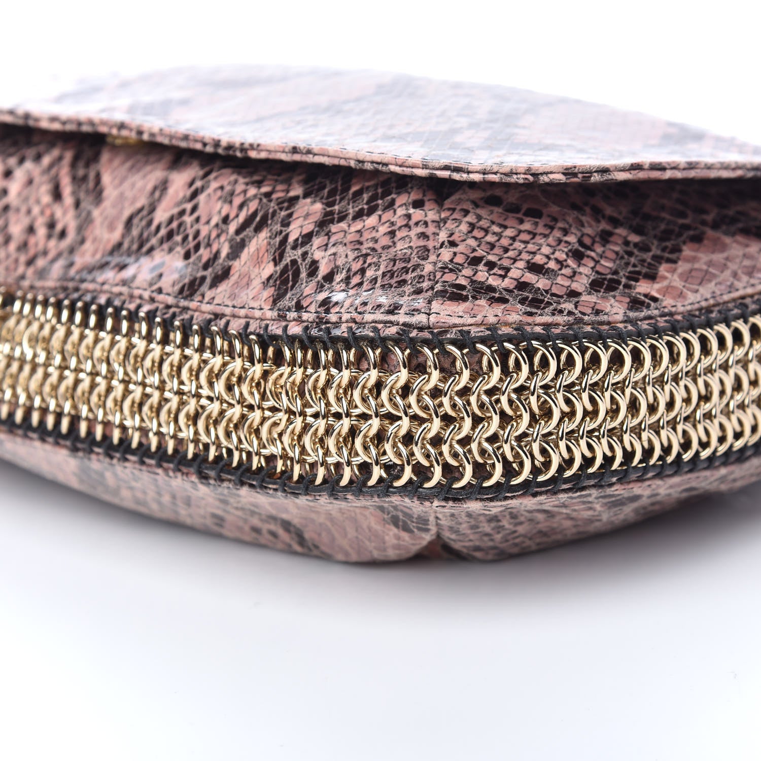 Stella McCartney Eco Python Shoulder Bag Pink 8 of 8