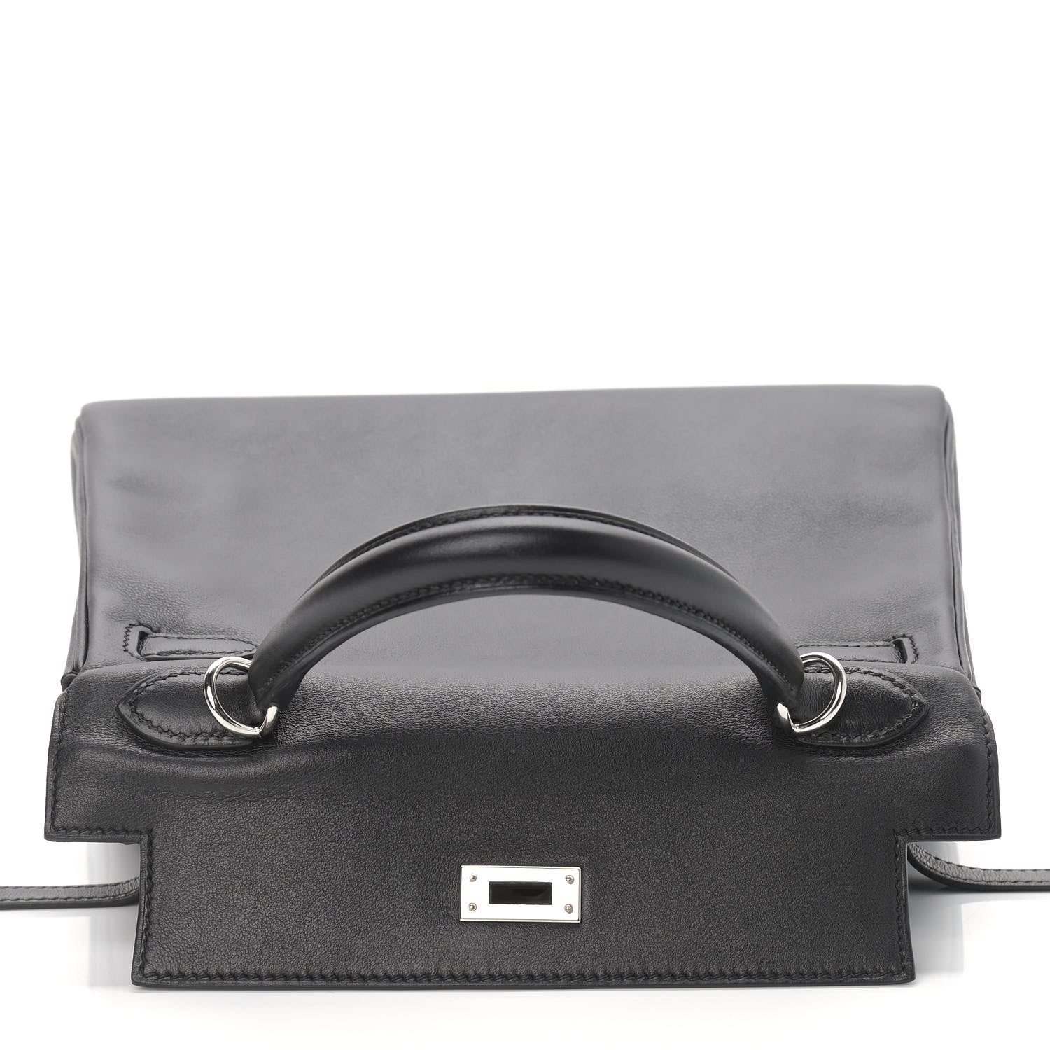 Hermes Swift Kelly Retourne 25 Black 16 of 35