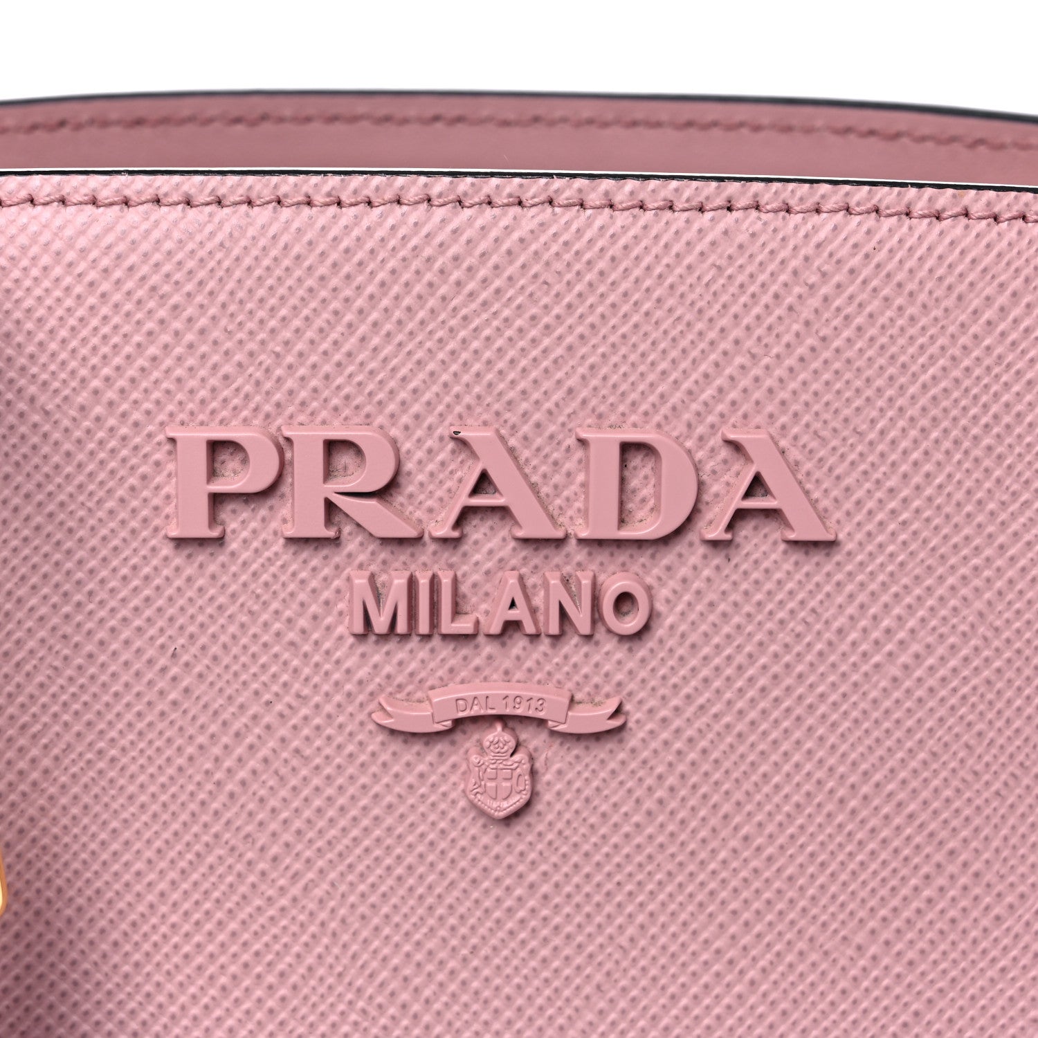 Prada Saffiano Cuir Calfskin Small Monochrome Top Handle Tote 6 of 14