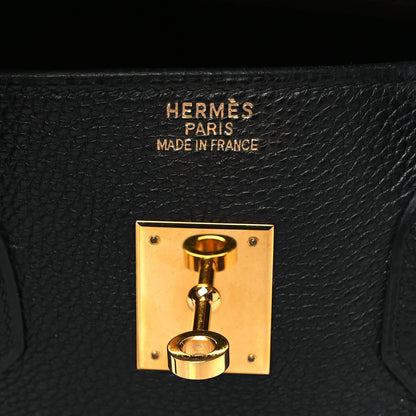 Hermes Togo Birkin 35 Black 6 of 12